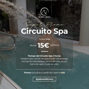Promoción Circuito SPA 1 persona - By Alina Vriel