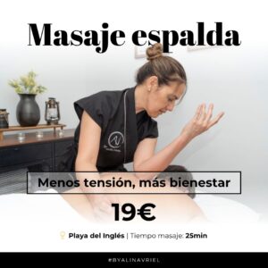 Promoción Masaje Espalda - By Alina Vriel